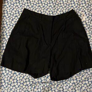 NWT Old Navy High Waisted Shorts Black Size Large L